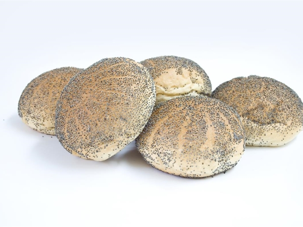 Zachte maanzaad bolletjes wit