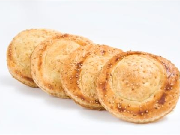 Kip sate broodjes