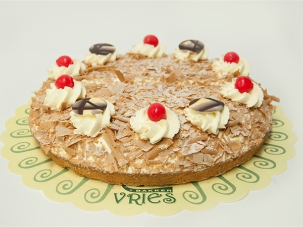 Zwitserse kersen vlaai