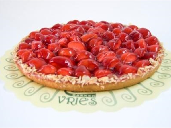 Aardbeienvlaai